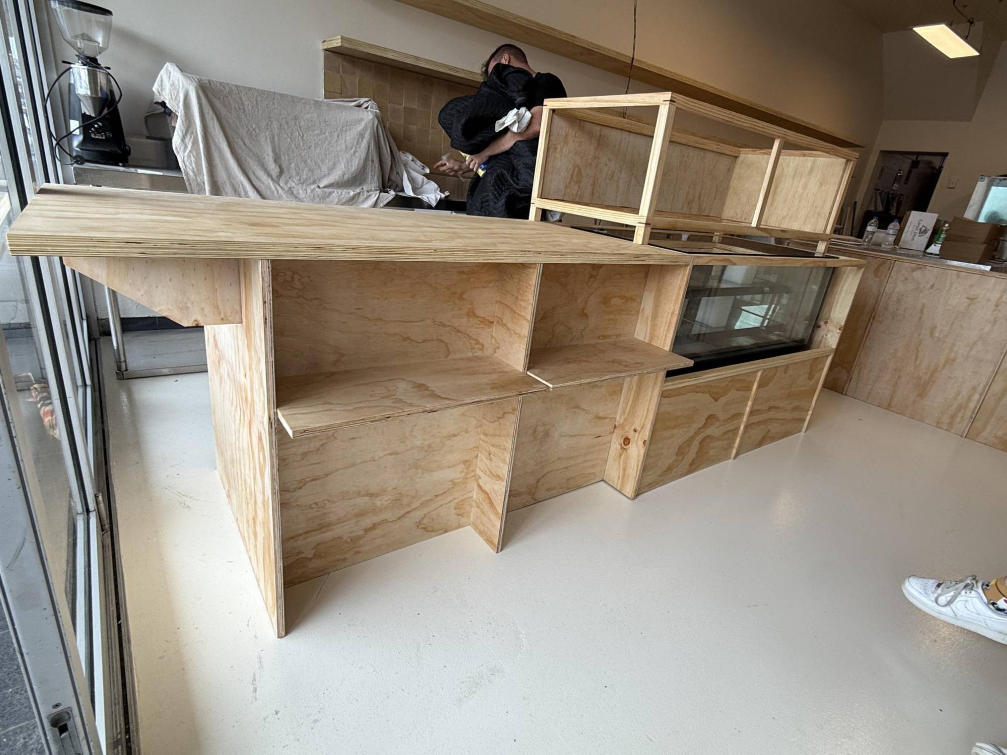 Internal carpentry joinery, workshop, Kurrajong