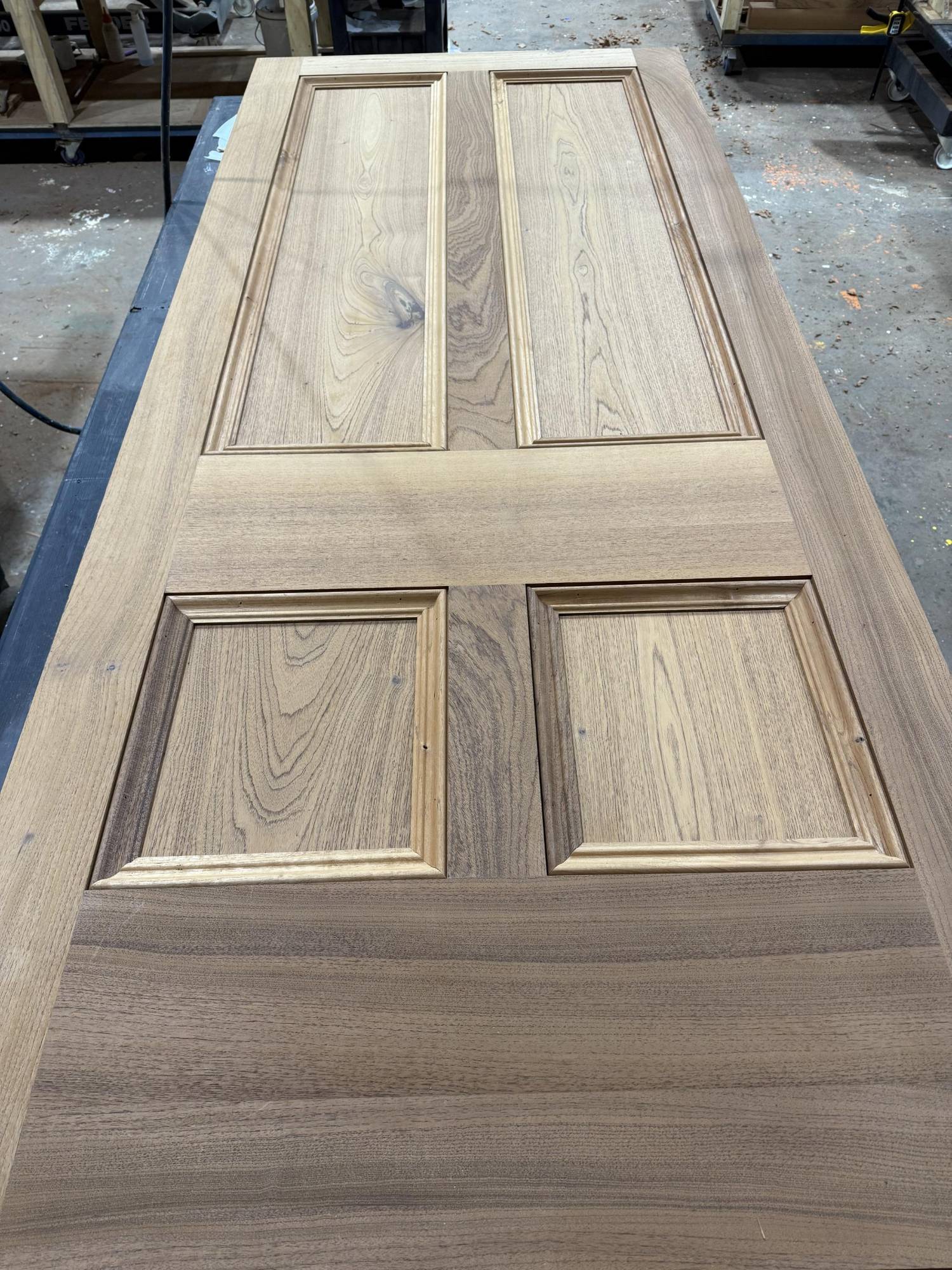 Timber door panel detail, Kurrajong
