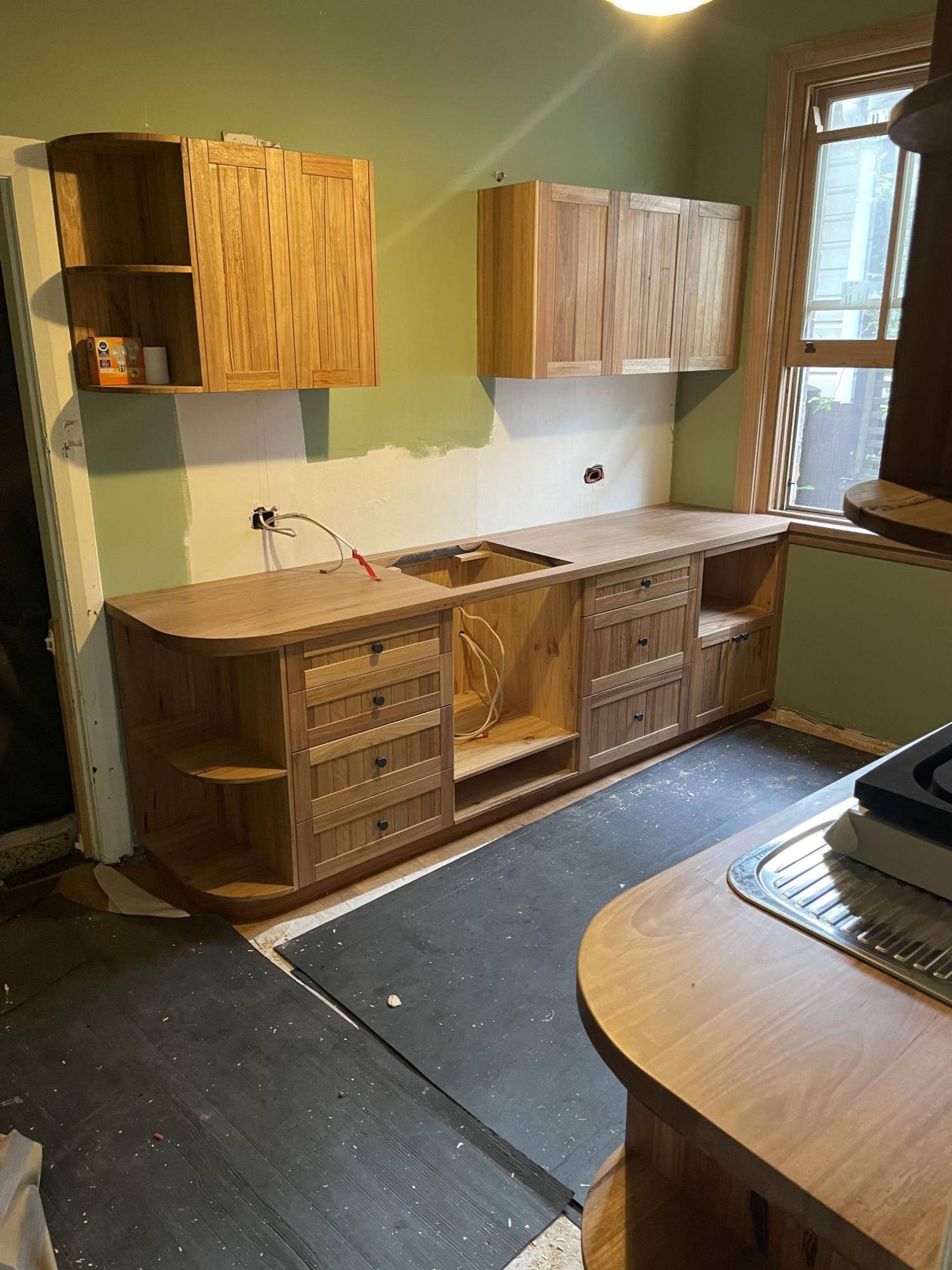 Timber kitchen cabinetry, Blue Mountains